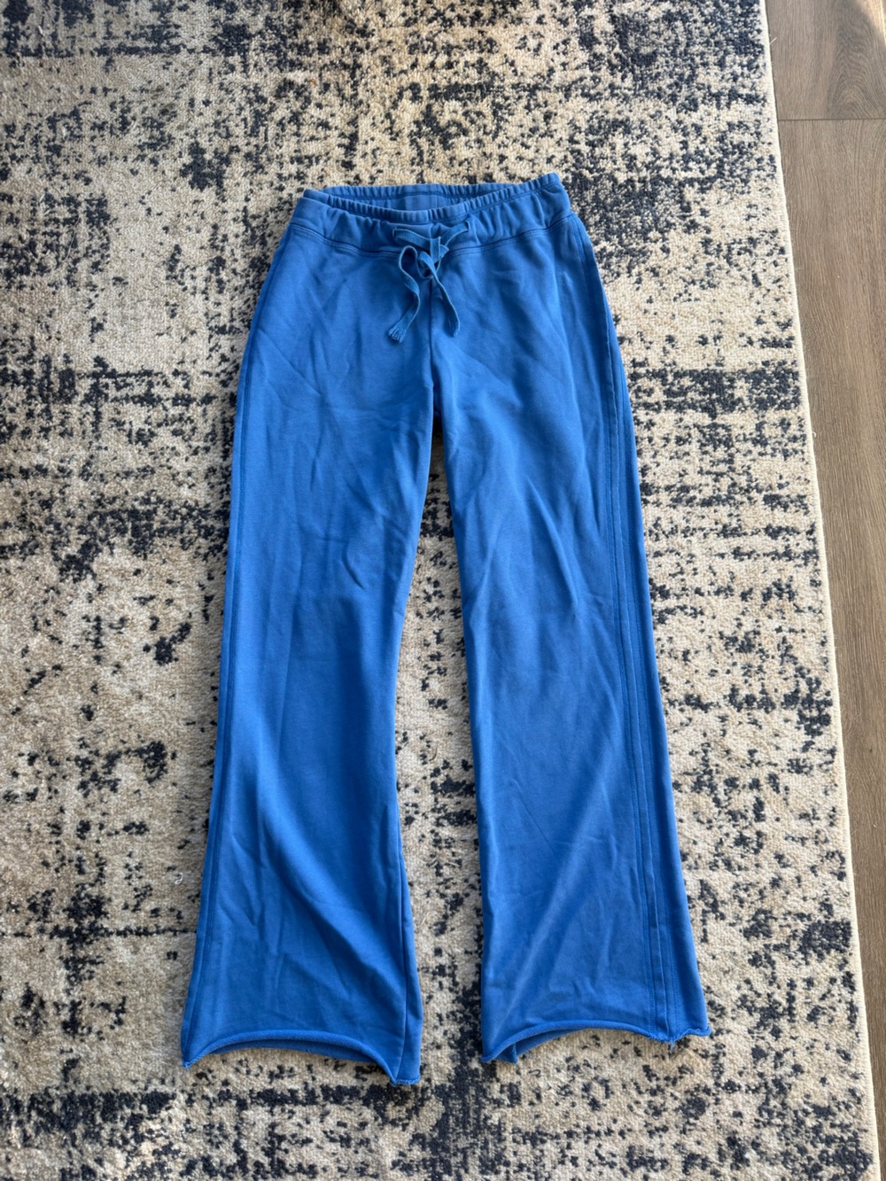 Brandy melville cotton Royal Blue Relaxed Drawstring Joggers